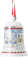

Елочная игрушка Hutschenreuther, Christmas Eve Колокольчик Мальчик с трубой / 02250-727412-27916