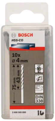 Набор сверл Bosch 2.608.585.880
