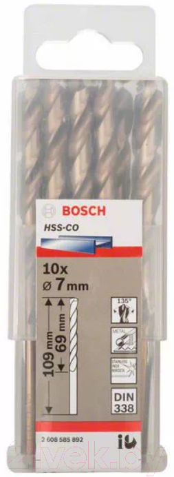 Набор сверл Bosch 2.608.585.892