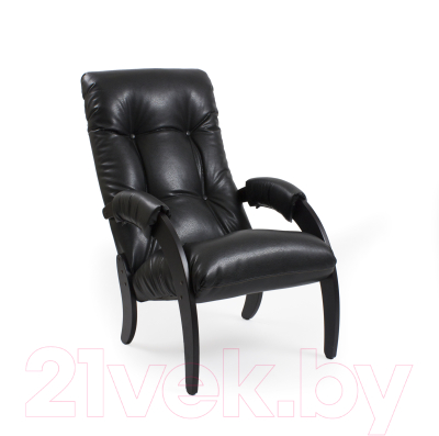 Кресло мягкое Импэкс 61 (венге/Vegas Lite Black)