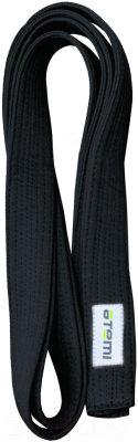 Пояс для кимоно Atemi Черный (280см)