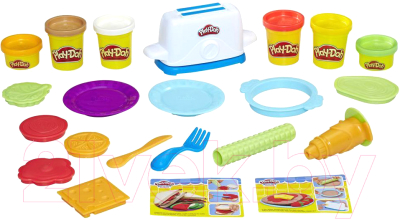 Набор для лепки Hasbro Play-Doh Тостер / E0039