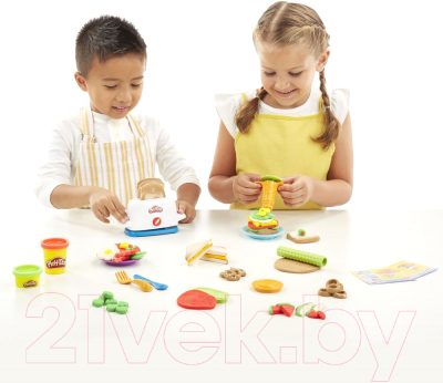 Набор для лепки Hasbro Play-Doh Тостер / E0039