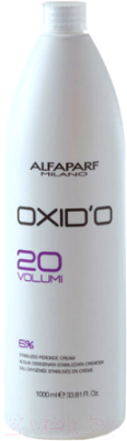 Крем для окисления краски Alfaparf Milano EOC Cube Стабилизированный 6% 20 vol (1л)
