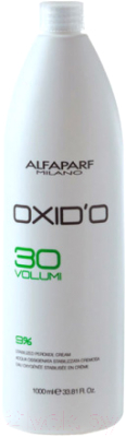 Крем для окисления краски Alfaparf Milano EOC Cube Стабилизированный 9% 30 vol  (1л)