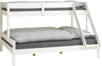 Двухъярусная кровать Mio Tesoro 90/140x200 (белый воск/массив сосны) - 