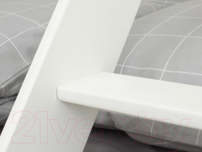 Двухъярусная кровать Mio Tesoro 80/120x200 (белый воск/массив сосны)