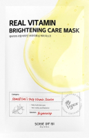 Маска для лица тканевая Some By Mi Real Vitamin Brightening Care Mask (20мл) - 