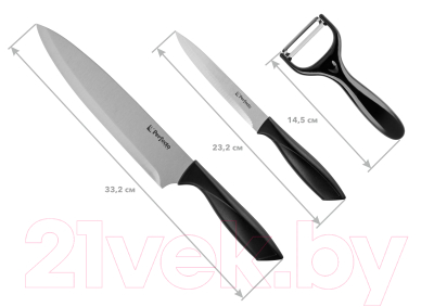 Набор ножей Perfecto Linea Handy 21-162300 (3шт)