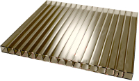 

Сотовый поликарбонат TitanPlast, 2100x6000x4 0.55кг/м2