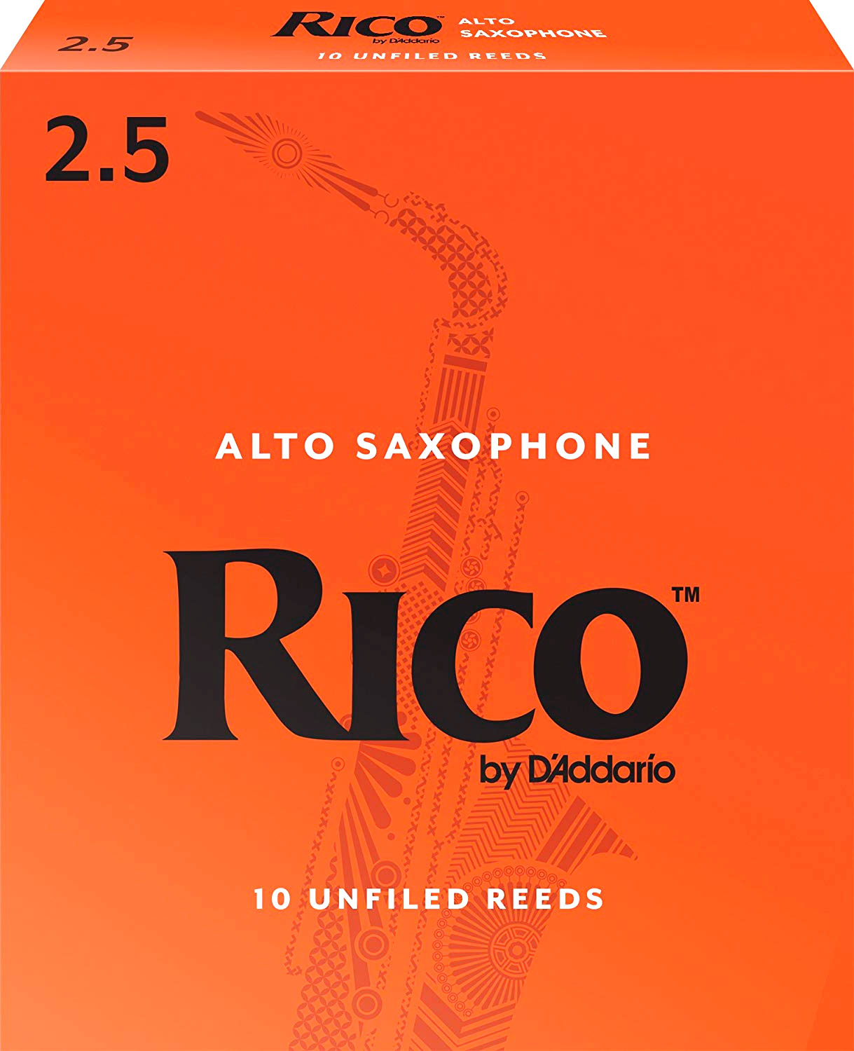 Набор тростей для саксофона RICO RJA1025 (10шт)