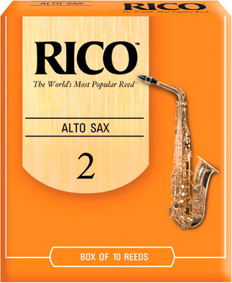 Набор тростей для саксофона RICO RJA1020 (10шт) - 