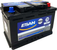 Автомобильный аккумулятор Esan AGM 70 R / L3 070 10B13 (70 А/ч) - 