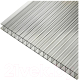 Сотовый поликарбонат TitanPlast Тонированный 2100x6000x6 0.77кг/м2 (серый) - 