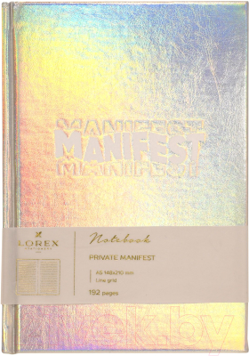 Записная книжка Lorex Private Manifest / LXNBA5-PM (96л)