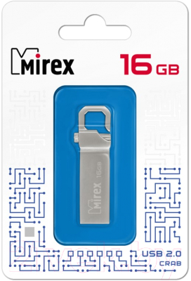 Usb flash накопитель Mirex Crab 16GB (13600-ITRCRB16)