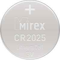 Батарейка Mirex CR2025 3V / 23702-CR2025-E1 - 