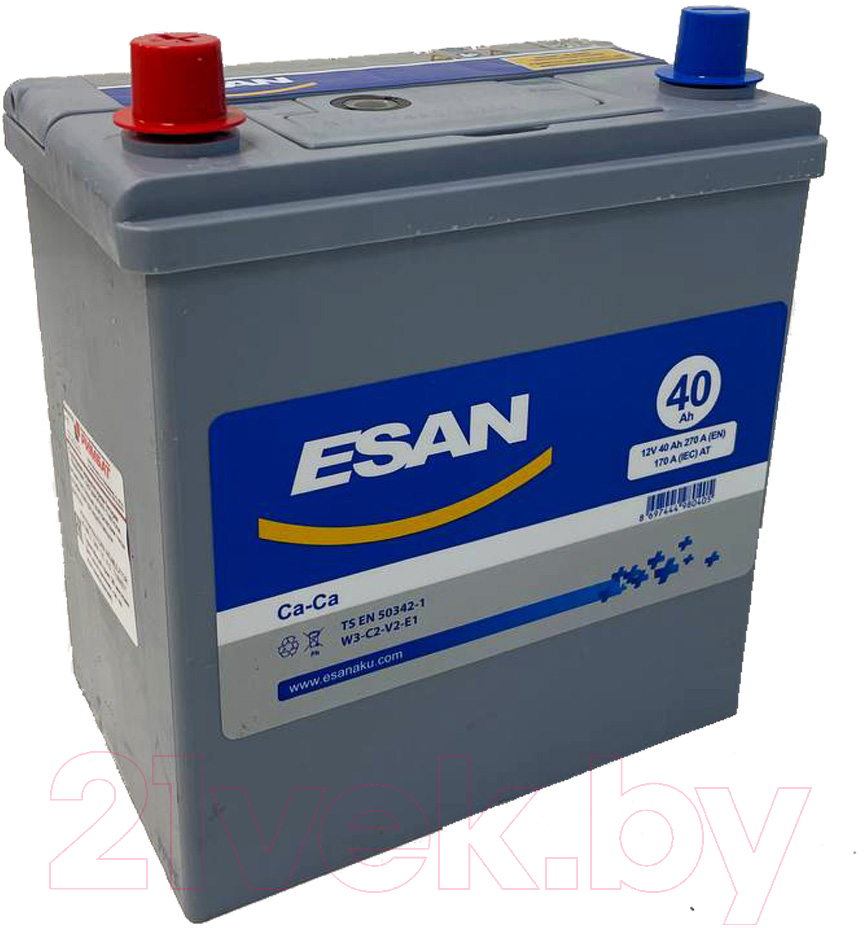 Автомобильный аккумулятор Esan Asia 40 JL / S NS40 040 30B00
