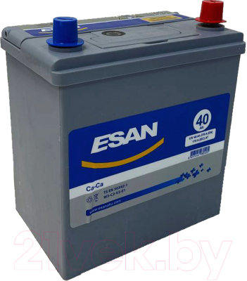 Автомобильный аккумулятор Esan Asia 40 JR / S NS40 040 31B00 (40 А/ч)