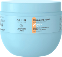 Маска для волос Ollin Professional Ultimate Care Восстанавливающая с церамидами  (500мл) - 