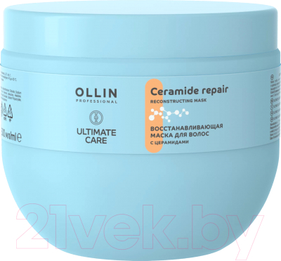 Маска для волос Ollin Professional Ultimate Care Восстанавливающая с церамидами  (500мл)