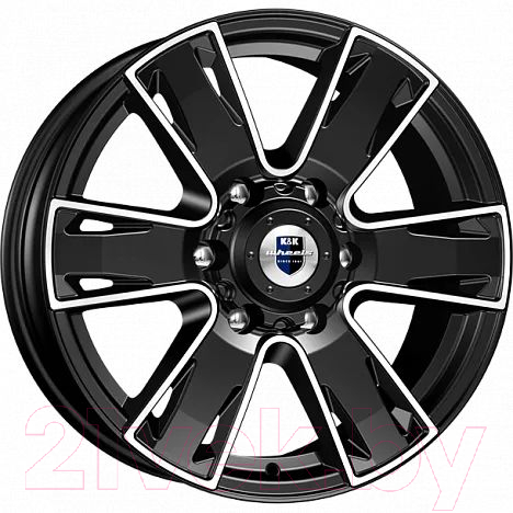 Литой диск K&K Севенна 17x7" 6x139.7мм DIA 100.1мм ET 33мм Алмаз черный