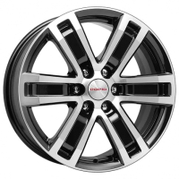 

Литой диск K&K, R7-Рольф 17x7.5" 6x139.7мм DIA 106.1мм ET 30мм Алмаз черный