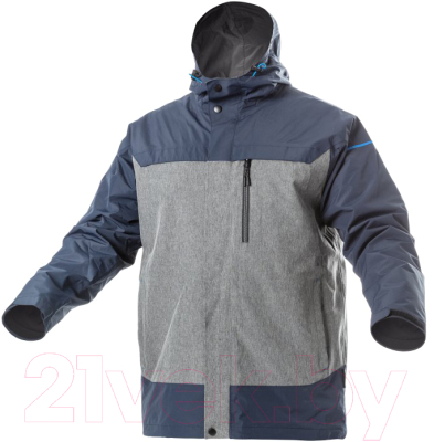 Изображение товара Куртка рабочая Hoegert Tanger / HT5K248-2XL (темно-синий/серый)