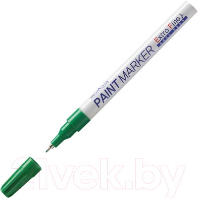 Маркер перманентный MunHwa Extra Fine Paint Marker / EFPM-04 (зеленый)