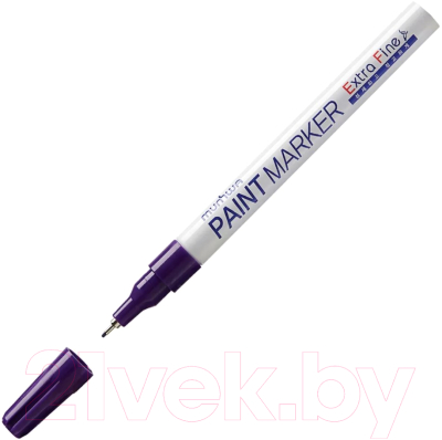 Маркер перманентный MunHwa Extra Fine Paint Marker / EFPM-09 (фиолетовый)