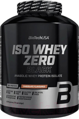 Протеин BioTechUSA Iso Whey Zero Black (2270г, шоколад)