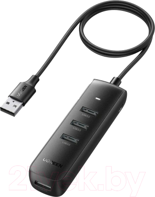 USB-хаб Ugreen CM416 / 80657 (черный)