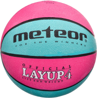 Баскетбольный мяч Meteor LayUp 4 / 07078 (размер 4) - 