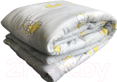 Одеяло для малышей Баю-Бай Air / ОД01Air6 (серый/желтый)