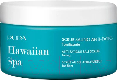 Скраб для тела Pupa Hawaiian Spa Anti-Fatigue Salt Scrub Toning