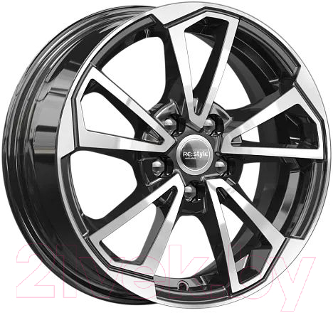 Литой диск K&K КС1005 Polo 15x6" 5x100мм DIA 57.1мм ET 40мм Алмаз черный