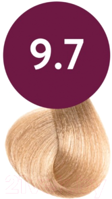 Масло для окрашивания волос Ollin Professional Megapolis Безаммиачное 9/7 (50мл, блондин коричневый)
