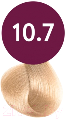 Масло для окрашивания волос Ollin Professional Megapolis Безаммиачное 10/7 (50мл, светлый блонд коричневый)
