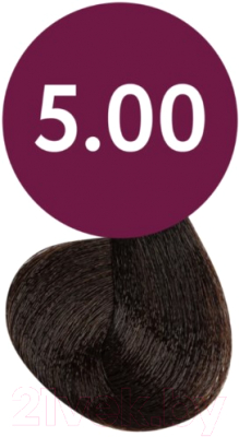 Масло для окрашивания волос Ollin Professional Megapolis Безаммиачное 5/00 (50мл, светлый шатен глубокий)