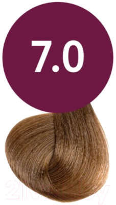 Масло для окрашивания волос Ollin Professional Megapolis Безаммиачное 7/0  (50мл, русый)