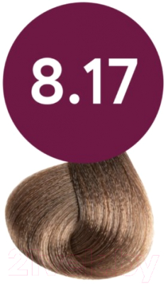 Масло для окрашивания волос Ollin Professional Megapolis Безаммиачное 8/17 (50мл, светло-русый пепельно-коричневый)