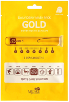 

Маска для лица тканевая Mijin Cosmetics, Care Daily Dew Mask Pack Gold