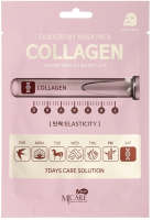 

Маска для лица тканевая Mijin Cosmetics, Care Daily Dew Mask Pack Collagen