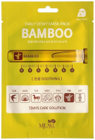

Маска для лица тканевая Mijin Cosmetics, Care Daily Dew Mask Pack Bamboo