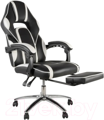 Кресло геймерское Меб-ФФ MF-2012-wf (черный/белый)