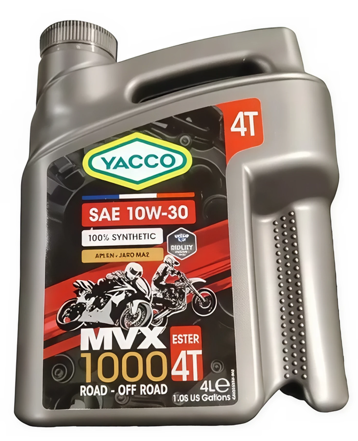 Моторное масло Yacco MVX 1000 4T 10W30 (4л)