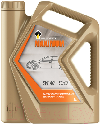 Моторное масло Роснефть Maximum 5W40 (5л)