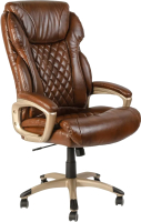 Кресло офисное Меб-ФФ MF-3047 (коричневый) - 