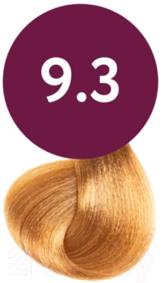 Масло для окрашивания волос Ollin Professional Megapolis Безаммиачное 9/3 (50мл, блондин золотистый)