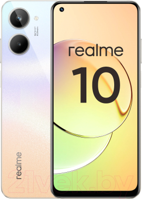 Изображение товара Смартфон Realme 10 4GB/128GB NFC / RMX3630 (белый)